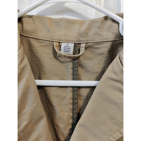 Old Navy Classic Tailored Men's XL Tan Cotton Blazer/Jacket-Nice! - Picture 7 of 10